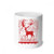 DIYthinker Cartoon Deer Animal Red Paper Cutting Money Box Ceramic Coin Case Piggy Bank Gift