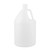POPETPOP Pitcher 1 Gallon Jug Plastic Jug Containers With Handle Caps 4 Gallon Jugs Empty Milk Plastic Container Bottles For Water Milk Liquids White Empty