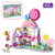 MONING.C Lollipop House Building Blocks Set Toys for Girls 520 Pieces Pink Dream House Sweets Shop Construction Bricks Education Assembly Toy Christmas Birthday Gift Kids Age 6 and Up