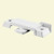 Diecast, White, Sliding Window Sash Lock