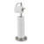 Top Taste Toilet Paper Holder Stand,Bathroom Free Standing Toilet Paper Roll Holder with Reserve,Holds Regular & Jumbo Rolls, Matte Black Finish