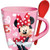 Disney MInnie Mouse Pink Sassy Cup w/ Spoon