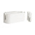 Zerodeko Bedside Shelf Desktop Organizer Shelf White Magazine Holder White Nightstands Hanging Bedside Hanging Dorm Bed Shelf Bedside Plastic Bed Organizer Bedside Hanging Boxes Pp