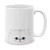 MUGBREW Snow White Persian Cat Ceramic Coffee Mug Tea Cup, 11 OZ