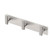 Gatco 1287SN Elevate All Modern Décor Hook Triple Satin Nickel