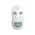 FIRSTBLOOD ONLY GAME. AJ380 69g Lightweight Gaming Mouse with Honeycomb Shell, RGB Backlit, 16000 DPI PixArt 3338 Sensor, Programmable 6 Buttons, White
