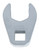 MDMprint 1/4" Drive, 7/16 in SAE Crowfoot Socket Wrench