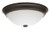 Lithonia Lighting 11983 BZ M2 DÃcor Round Flush Mount Ceiling Light, Bronze