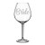 Wine Glass Goblet Bride (20 oz Jumbo)