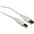 Pearstone USB 2.0 Type A Male to Type B Male Cable (White) - 6' (1.8 m)