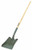 Truper 31174 Tru Built Square Point Shovel, Long Handle, 45-Inch