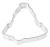 Fox Run Bell Cookie Cutter, 3-Inch, Stainless Steel