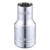 1/4 in Drive, 5mm Triple Square Metric Socket, 12 Points