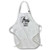 3dRose Paris is Always A Good Idea Over a Gray Eiffel Tower - Full Length Apron, 22 by 30-Inch, White, with Pockets (apr_211116_1)