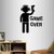 Wall Vinyl Decal Home Decor Art Sticker Game Over Sign Video Game Joystick Contoller Nursery Kids Play Room Removable Stylish Mural Unique Design 2090