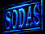 ADVPRO j073-b Sodas Supply Drink Shop Adv LED Light Sign