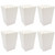 24 Pack White Popcorn Boxes for Party (2.2 x 4.2 x 3 in)