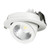 AIKUZ Modern Embedded LED Spotlights Nose Lamp Three-Color Dimming Embedded Ceiling Light Cob Downlight Living Room Wall Clothing Spotlight Nordic Ultra Slim (Color : White_20W)