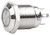 OSGC 12mm Waterproof Oxidized Black Metal Button Switch with LED Lamp Momentary Latching PC Power Switch 3V 5V 6V 12V 24V 220V