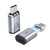 SHEEAST Magnetic USB C Adapter Straight 2 Pack 100w USB C Magnetic Adapter Fast Charging 5Pin 480Mbps Data Transmission
