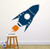 Decalzone Rocket Wall Decal - Rocket Ship Decor - Boy Bedroom Decal - Space Wall Art Mural Vinyl Sticker (22'W x 22'H) Decalzone Rocket Wall Decal - Rocket Ship Decor - Boy Bedroom Decal - Space Wall Art Mural Vinyl Sticker (22'W x 22'H)