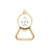 Programmer 404 Error Not Found Beer Bottle Cap Opener Stainless Steel Key Chain