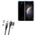 BoxWave Cable Compatible with Honor Magic - MagnetoSnap PD AllCharge Cable (100W), Magnet PD 100W Charging Cable USB Type-C Micro USB for Honor Magic - Jet Black