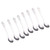 ARFUKA 8pcs Coffee Spoons Espresso Spoons Spoon Stainless Steel Teaspoons Dessert Spoons Multifunctional for Rest Coffee, Sugar, Tea, Ice Cream