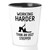 Sarcasm Coworker Shot Glass 1.5oz - Working Harder Than an Ugly Stripper - Sarcastic Workplace Joke Funny Banter Humor Sassy Employee Workmate Gag Boss HR