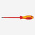 Slotted Screwdriver, 6"-1000V Insulated, 1/4" tip