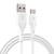 COBOSSIN USB C Cable, 3ft Type C Charger Premium TPE USB Cable, USB A to Type C Charging Cable Fast Charge,White