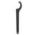 Yoohey Universal Coilover Spanner Wrench Adjustment Tool C Spanner Hook Wrench Tool Black Oxide Spanner Wrench - (38-42mm)