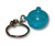 Tupperware Onion Keeper Keychain Tiny Treasures Collectible Gadget Blue