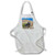 3dRose Australian Cattle Dog US05 ZMU0118 Zandria Muench Beraldo Full Length Apron with Pockets, 22 by 30", White