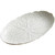 Veemoon Cabbage White Oval Platter: Ceramic Sushi Dish Oval Platter Trays Fish Plate Snack Platter Appetizer Plates Food Plate Porcelain Serving Trays For Steak Seafood Dessert