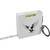 Azeeda 'Dove' Keyring Tape Measure/Spirit Level Tool (KM00031805)