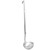 Kichvoe Soup Ladle Cooking Skimmer Slotted Spoon Stainless Steel Colander Spoon Grease Fine Mesh Strainer Spoon Ladle for Frying Straining Hot Pot 26cm Soup Spoons
