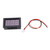 Digital Voltmeter 0.56inch Two Wire DC 5-130V Digital LED Display Voltage Meter Gauge(Green)