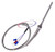 Stainless Steel Shield 10cm Probe Tube RTD PT100 Temperature Sensor with 3 Cable Wires for Temperature Controller