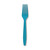 Creative Converting Turquoise Blue Plastic Forks Party Supplies, One Size