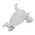 STOBAZA 1pc Three Rabbit Plates Cake Platter Round Cake Stand Cake Tray Serving Stand for Appetizers Bunny Cake Stand Large Salad Dish Ceramics White Ceramic Dish Ceramic Trays Dessert Nut