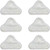 6pcs Replacement Pads Compatible for H2O H20 X5 Steam Mop Cleaner Floor Washable Microfibre Pads