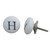 Indian Shelf 4 Pieces Knobs for Cabinet | H Alphabet Farmhouse Drawer Knobs | Dresser Knobs Farmhouse Style White | Knobs and Pulls Ceramic | Fancy Drawer Pulls | Unique Door Knobs