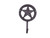 Handcrafted Nautical Decor Cast Iron Lone Star Decorative Metal Wall Hook 5"