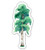 GT Graphics Birch Tree Beautiful - 5" Vinyl Sticker - for Car Laptop I-Pad - Waterproof Decal