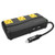 SCOSCHE PI200PS-1 INVERT200 200W Mobile Power Inverter with 3 AC Outlets, 4 USB Ports and a 12V Car Adapter with Cable