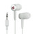 GRAPHICS & MORE Elon University Secondary Logo Novelty in-Ear Earbud Headphones - White