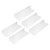 Cabilock 15pcs Commodity Divider Cabinet Shelves Drawer separators Shelves for cabinets Supermarket Shelf dividers Retail Plastic Shelf dividers Clear Closet dividers Plastic Side Splitters