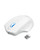 ZESTYI Wireless Computer Mouse, 2.4G Wireless Mouse with USB Nano Receiver, 3 Level DPI, 4 Button, Rechargeable Wireless Mice for PC(White)