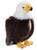 Carl Dick Eagle 12 inches, 30cm, Plush Toy, Soft Toy, Stuffed Animal 3128